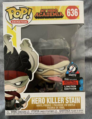 funko pop my hero academia killer stain 2019 nycc shared exclusive