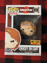658 Chucky on Cart (Hot Topic)