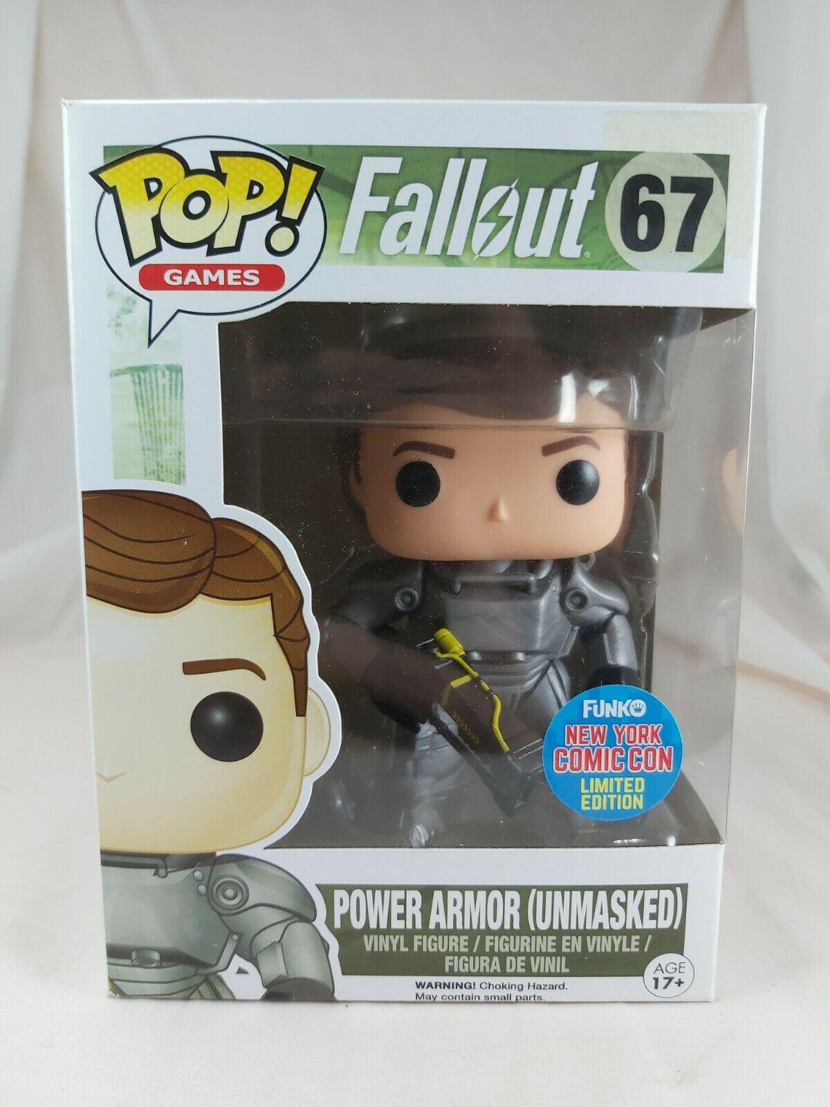 67 Power Armor (Unmasked) (NYCC 2015) - Funko Pop Price