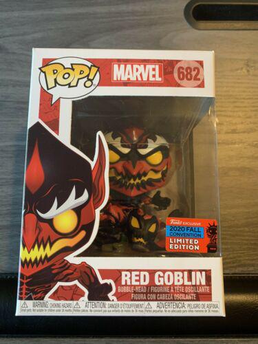 Red Goblin NYCC 2020 Fall Convention Shared Exclusive Marvel Funko POP