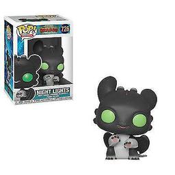 726 Night Lights (Black with Green Eyes)