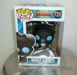 728 Night Lights (Black with Blue Eyes)