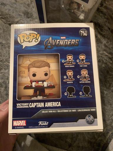 shawarma captain america funko