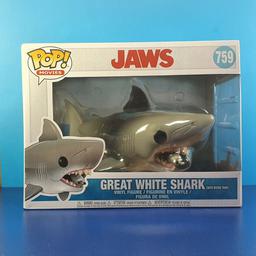 759 Great White Shark (with Diving Tank)