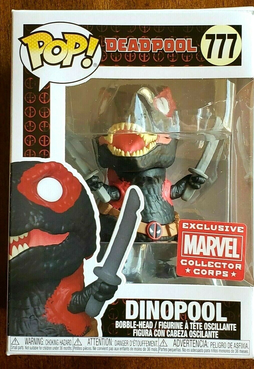 dinopool pop vinyl
