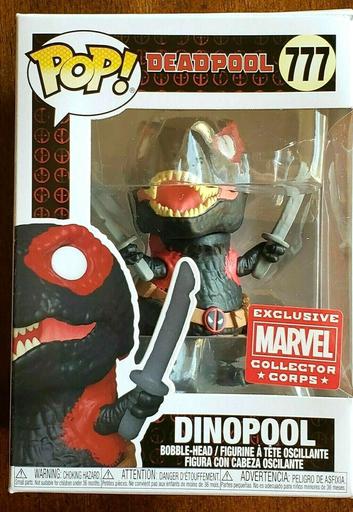Figurine Dinopool / Deadpool / Funko Pop Marvel 777