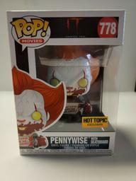 778 Pennywise with Skateboard (Hot Topic)
