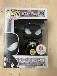 79 Black Suit Spider-Man (Glows In The Dark) (Walgreens)