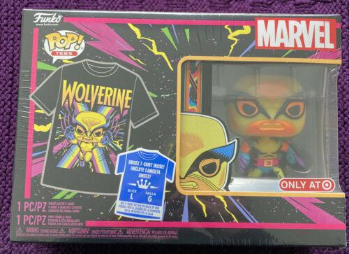 #802 Special Edition Figure Funko POP and Tee Wolverine Blacklight ...