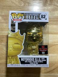 82 Notorious B.I.G. (Gold) Chrome (Toy Tokyo)