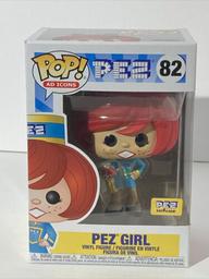 82 Pez Girl Red PEZ