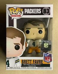 83 Brett Favre (White Jersey) Green Bay Packers