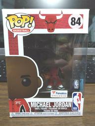 84 Michael Jordan Red Warmup (Fanatics)
