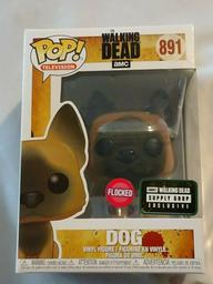 891 Dog (Flocked) TWD Supply Drop