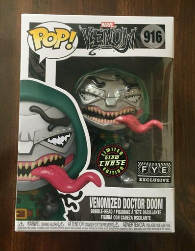 916 Venomized Doctor Doom (FYE) Funko Pop Price Guide