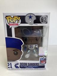 92 Deion Sanders (White Jersey) Dallas Cowboys