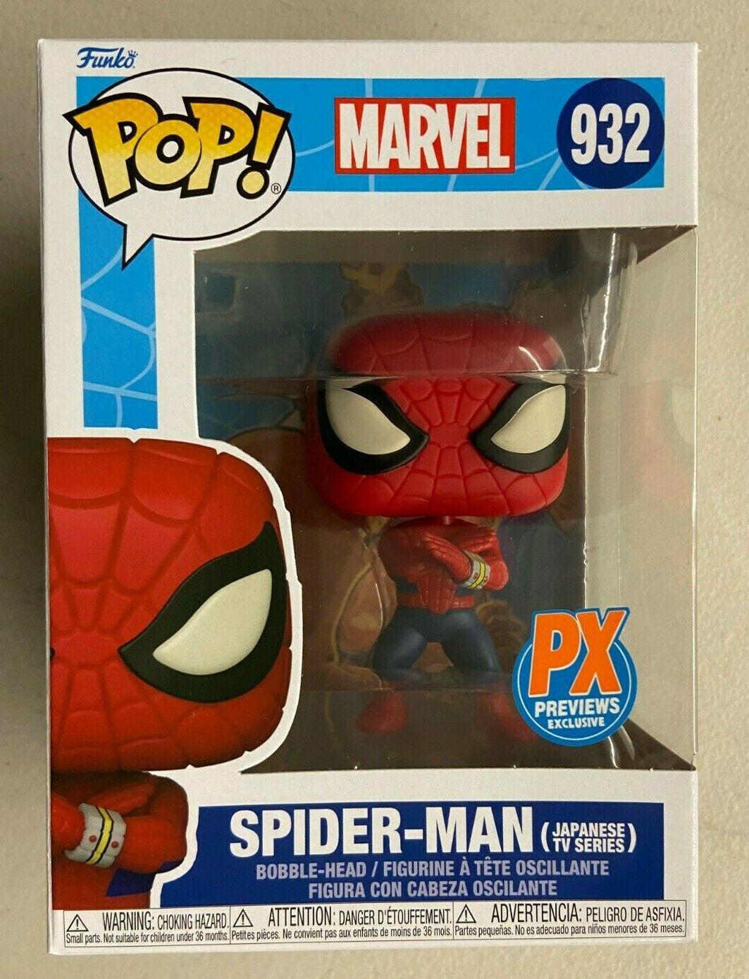 932 Spider Man Japanese Tv Series Px Previews Funko Pop Price