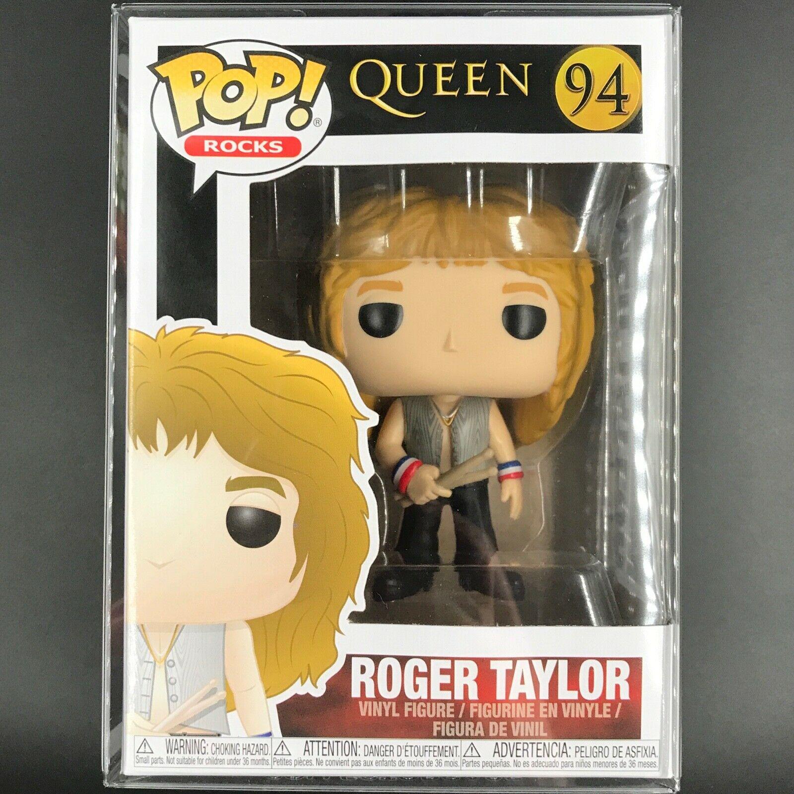 Roger Taylor Queen Rock Band POP Rocks #94 Vinyl Figur Funko 