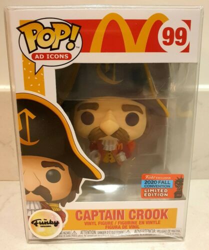 mcdonald's captain crook funko