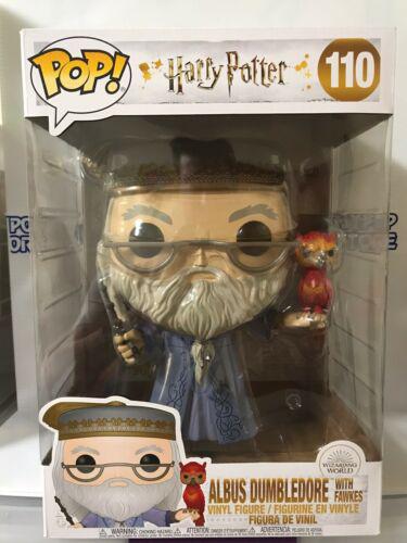 Funko Harry Potter Pop! Albus Dumbledore With Fawkes 10 Inch Vinyl Figure