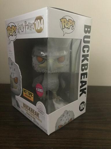 104 Buckbeak (Flocked) Yellow Eyes