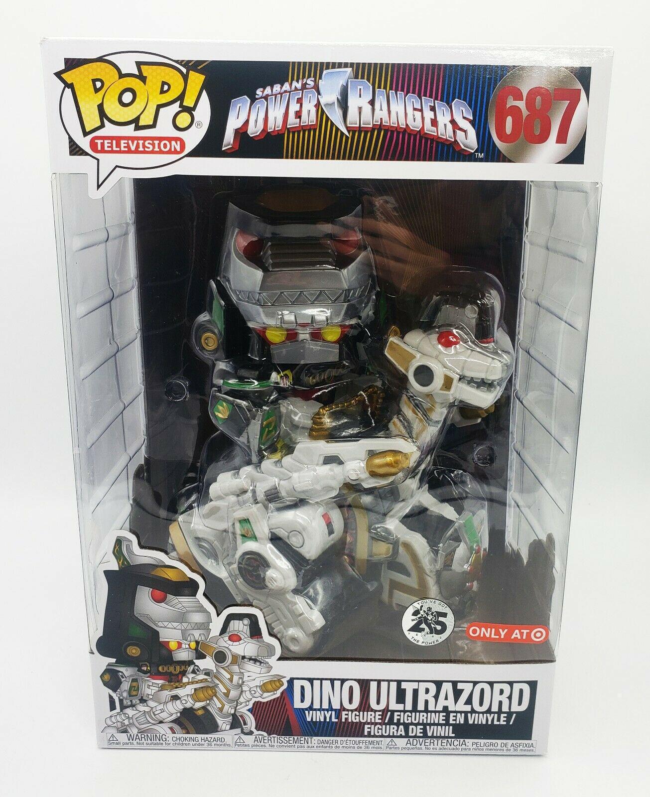 Funko Pop Target Dino Ultrazord 10 Inch Vinyl Figure 687 Power Rangers for sale online