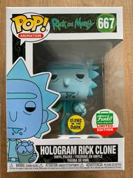 667 Hologram Rick Clone (Glows In The Dark) (Funko Shop)