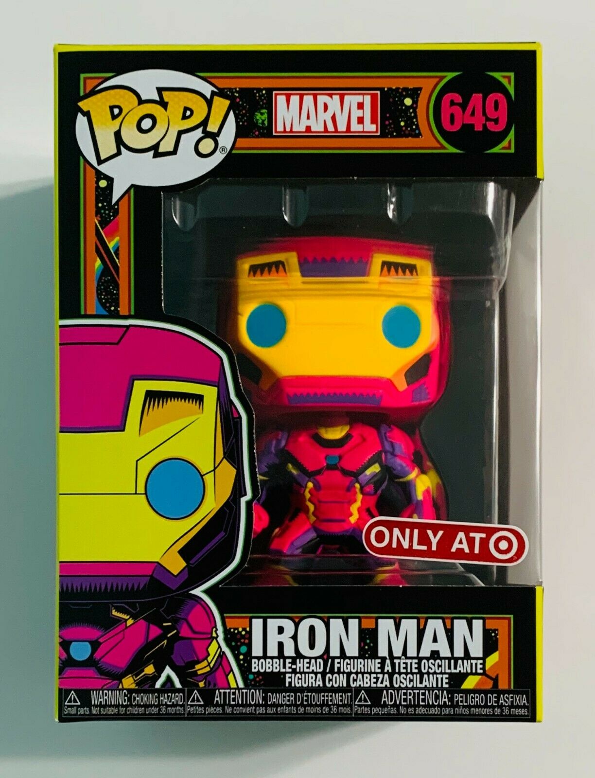 funko pop iron man 649