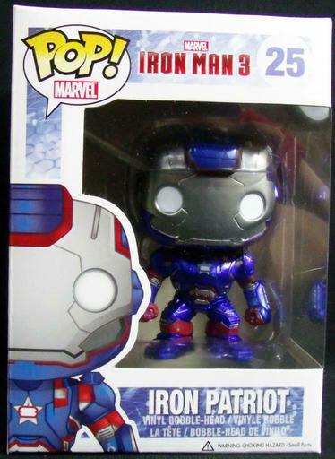 Iron Man Funko POP! Marvel Iron Patriot Vinyl Bobble Head