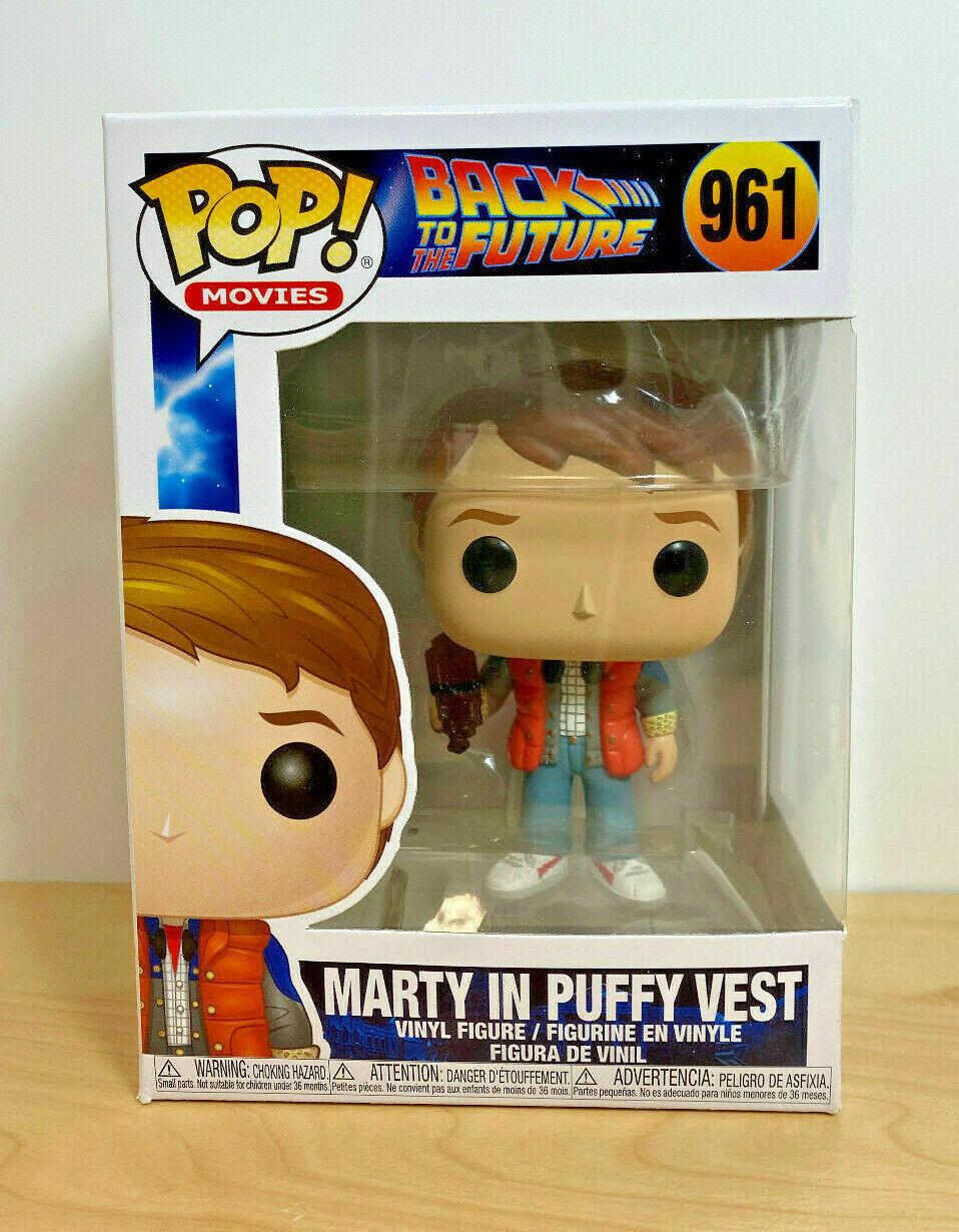 Marty in Puffy Vest Vinyl Figure for sale online Back to the Future Funko Pop Movies