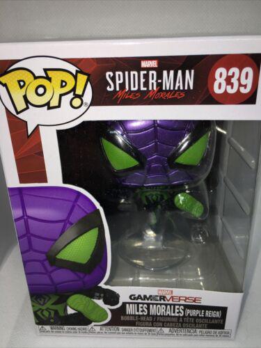 839 Miles Morales Purple Suit