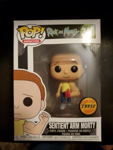 funko pop sentient arm morty chase