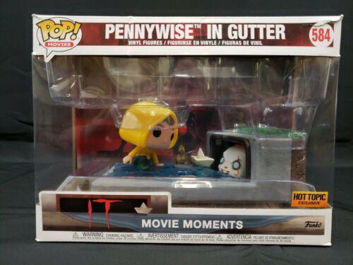 POP! Movies (Moments): 584 IT, Pennywise In Gutter (Deluxe) Exclusive –  POPnBeards
