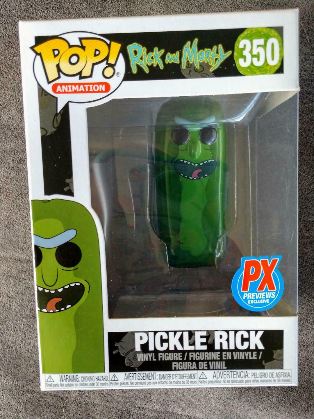 Pop Animation Rick und Morty 350 Gurke Rick Px Exclusive 96052 