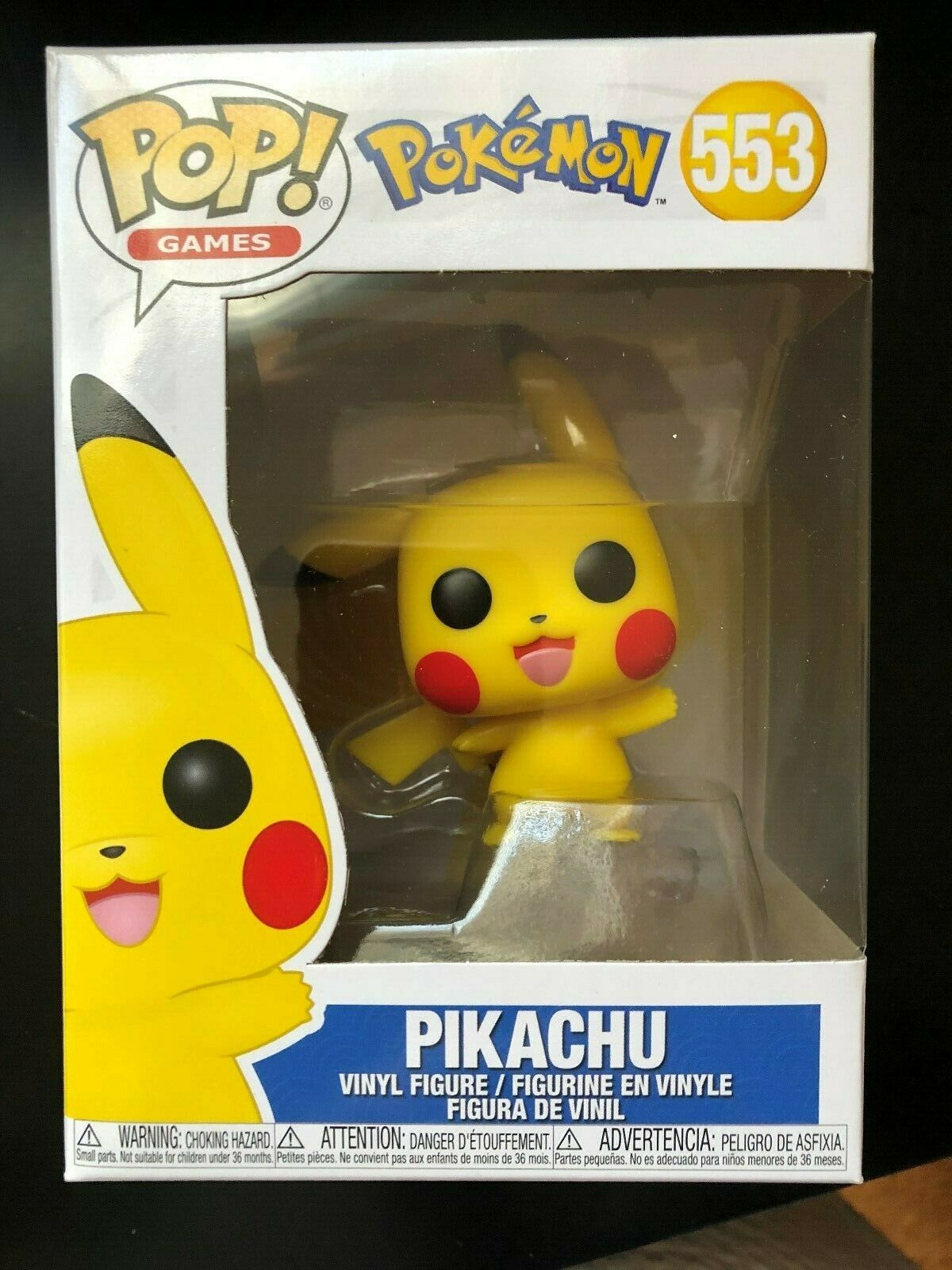 pikachu 553 funko pop