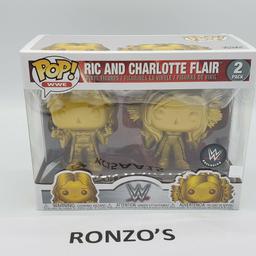 2-Pack Ric & Charlotte Flair Gold