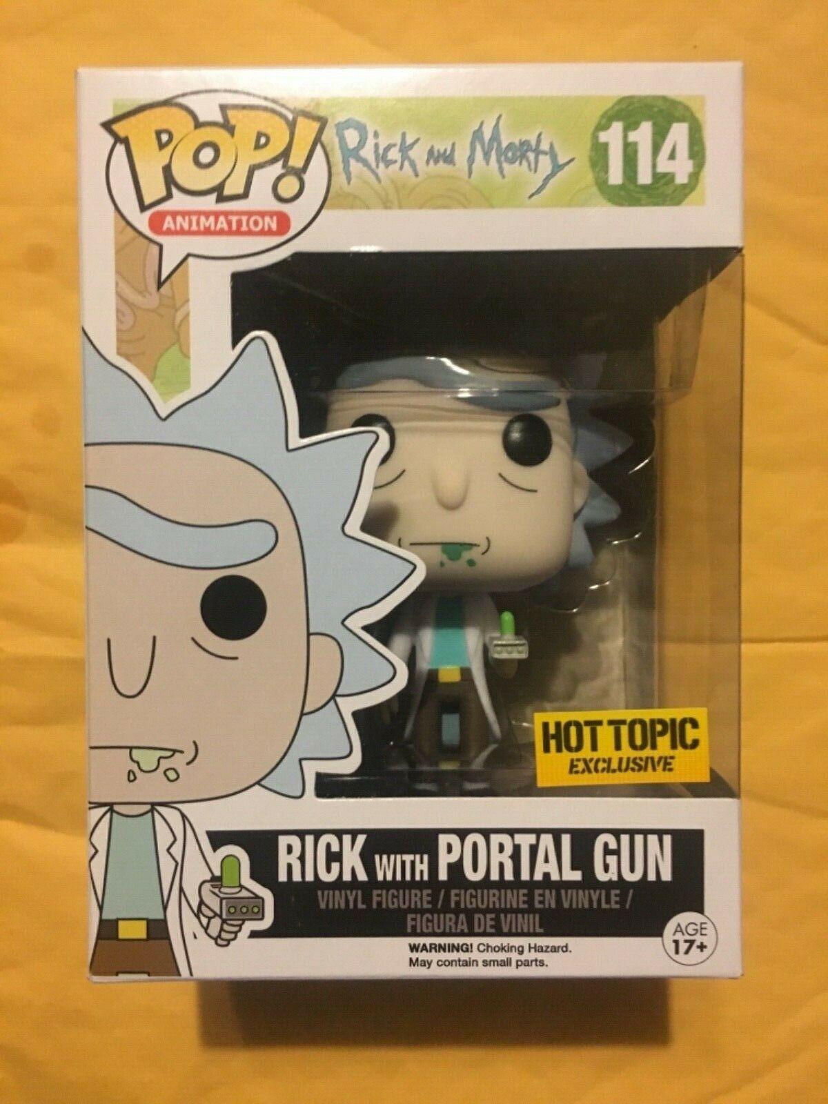 portal gun funko