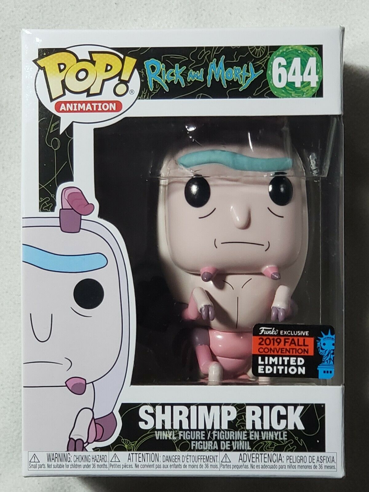 shrimp rick and morty funko pop