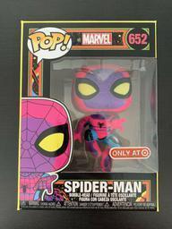 652 Spider-Man (Black Light) (Target)