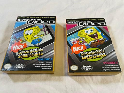 GBA Video: SpongeBob Square Pants Volume 1 (Nintendo Game Boy Advance)