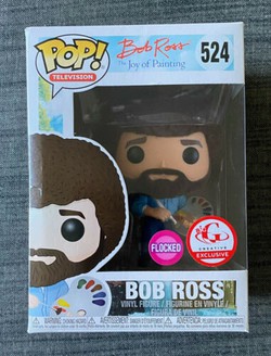 bob ross flocked