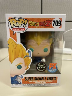 funko pop super saiyan 2 vegeta chase