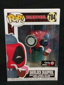 sherlock deadpool funko