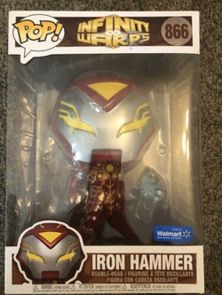 infinity warps iron hammer funko pop