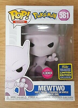 funko flocked mewtwo