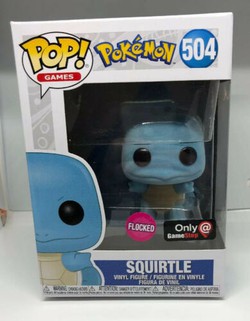 funko squirtle flocked